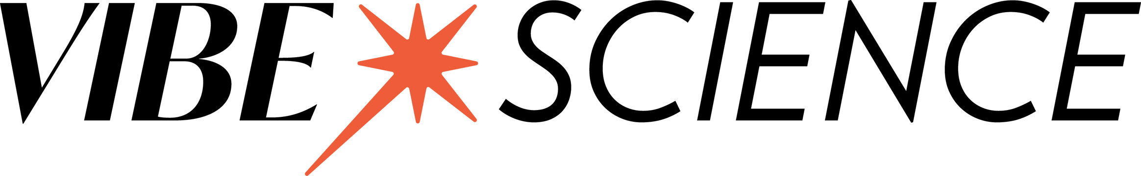 Vibe Science Logo Black